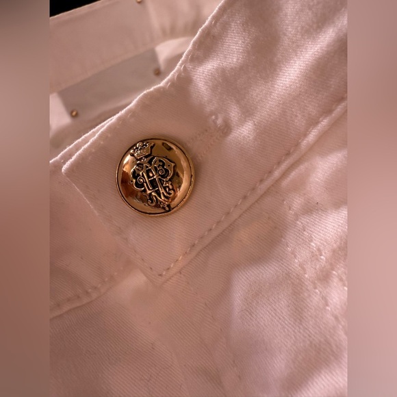 Emilio Pucci  Off White Jeans  Boot Size US 12 . UK 14 Bolo Brand Made In Italy - Picture 11 of 16